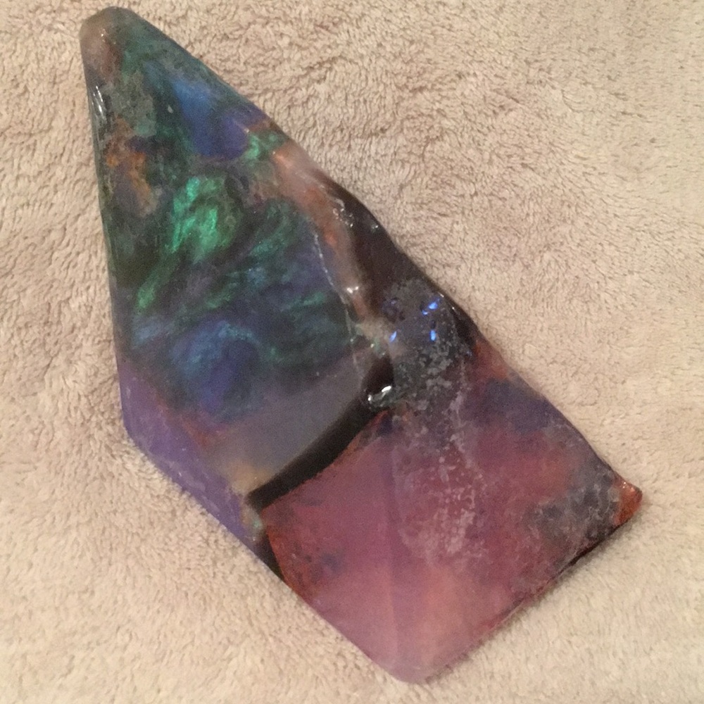 Soap Rocks Black Opal Scented Luxury Hand Soap NWT